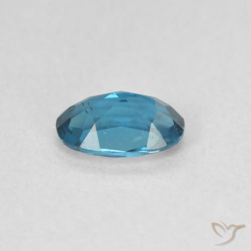 Topázio Londres Azul Natural 0.50ct, oval, VVS