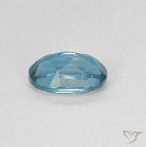 Topázio Londres Azul Natural 0.66ct, oval, VVS