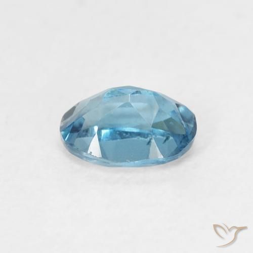 Topázio Londres Azul Natural 0.55ct, oval, VS