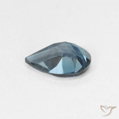 Topázio Londres Azul Natural 0.78ct, Formato de pêra, VS