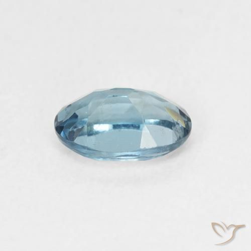 Topázio Londres Azul Natural 0.65ct, oval, VS