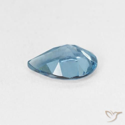 Topázio Londres Azul Natural 0.76ct, Formato de pêra, VS