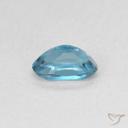 Topázio Londres Azul Natural 0.56ct, oval, VVS-VS
