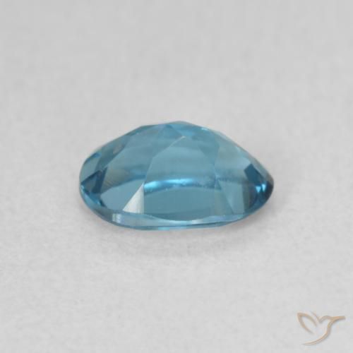 Topázio Londres Azul Natural 0.64ct, oval, VVS-VS