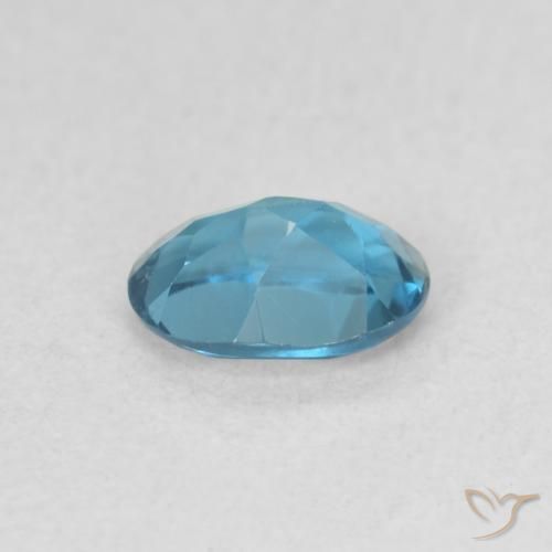 Topázio Londres Azul Natural 0.63ct, oval, VVS-VS