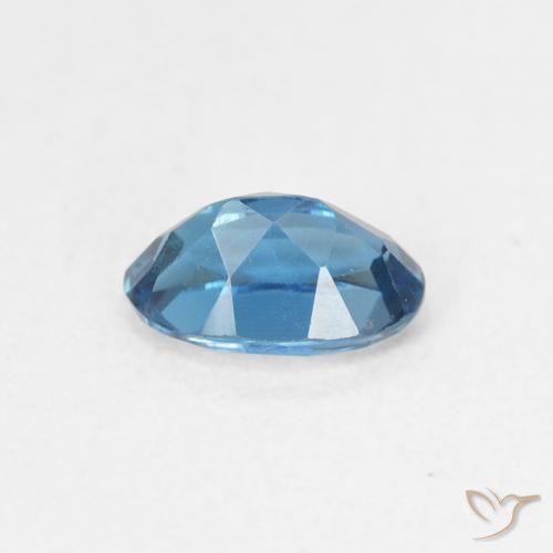 Topázio Londres Azul Natural 0.60ct, oval, VVS-VS
