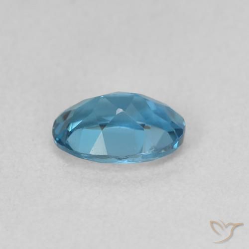 Topázio Londres Azul Natural 0.61ct, oval, VVS-VS