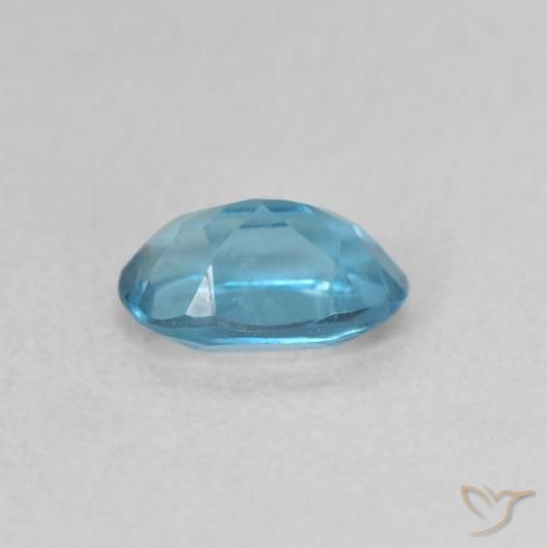 Topázio Londres Azul Natural 0.57ct, oval, VVS-VS