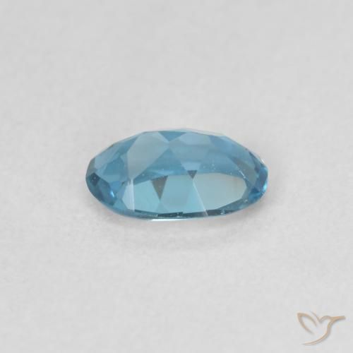 Topázio Londres Azul Natural 0.50ct, oval, VVS-VS