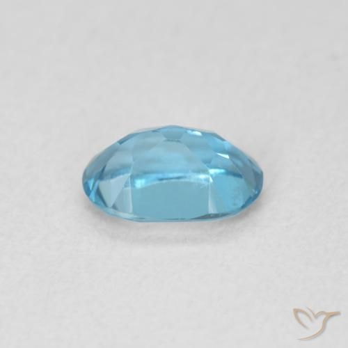 Topázio Londres Azul Natural 0.52ct, oval, VVS-VS