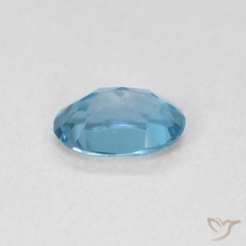 Topázio Londres Azul Natural 0.57ct, oval, VVS-VS