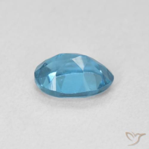 Topázio Londres Azul Natural 0.58ct, oval, VVS-VS