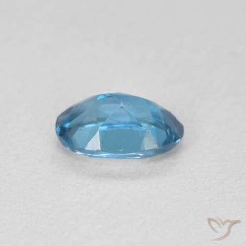 Topázio Londres Azul Natural 0.56ct, oval, VVS-VS