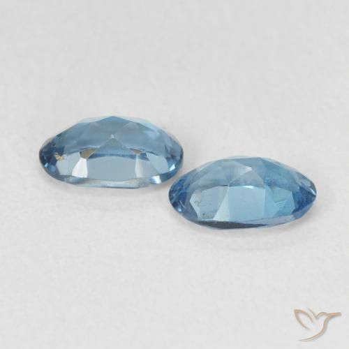 Pedras preciosas de Topázio Londres Azul natural de 0.98 ct, oval, VVS-VS