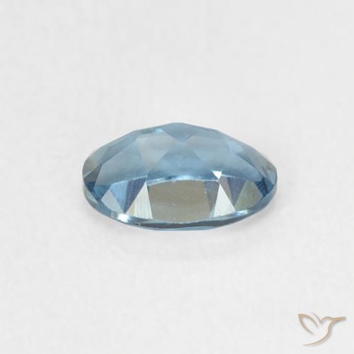 Topázio Londres Azul Natural 0.56ct, oval, VVS-VS
