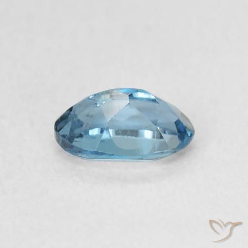 Topázio Londres Azul Natural 0.58ct, oval, VVS-VS