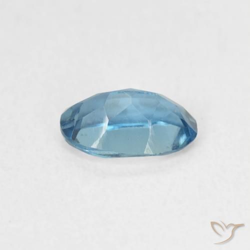 Topázio Londres Azul Natural 0.52ct, oval, VVS-VS