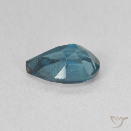 Topázio Londres Azul Natural 0.89ct, Formato de pêra, VS