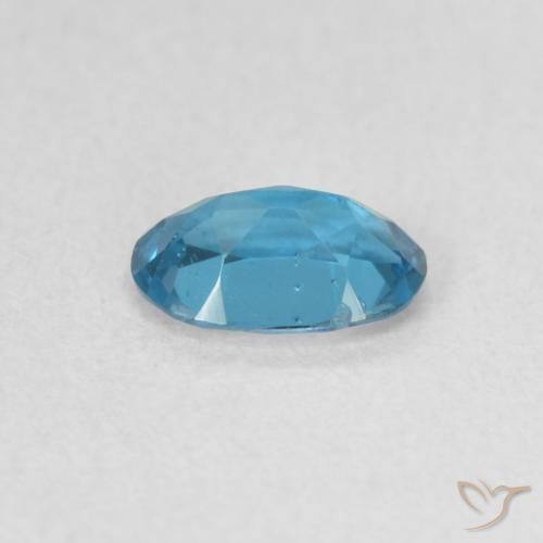 Topázio Londres Azul Natural 0.52ct, oval, VS