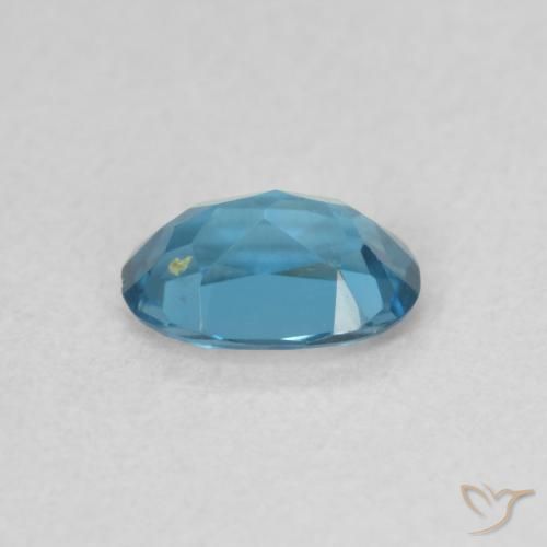 Topázio Londres Azul Natural 0.52ct, oval, VS