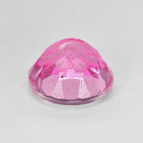 Topázio Rosa escuro Natural 4.03ct, Redondo, VVS-VS