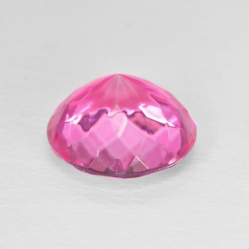 Topázio Rosa quente Natural 5.76ct, Redondo, VVS