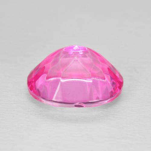 Topázio Rosa quente Natural 6.38ct, oval, VVS-VS