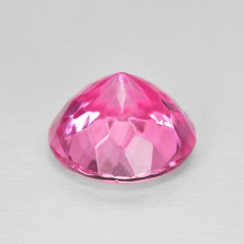 Topázio Rosa quente Natural 6.07ct, Redondo, VVS