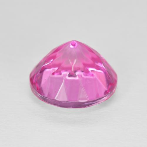 Topázio Rosa quente Natural 7.05ct, Redondo, VVS