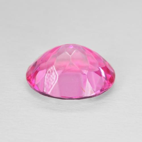Topázio Medium Dark-Pink Natural 5.66ct, oval, VVS-VS