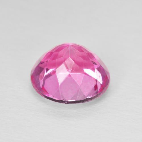 Topázio Rosa escuro Natural 3.49ct, Redondo, VVS-VS
