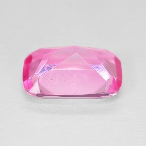 Topázio Magenta Profundo Natural 8.17ct, Almofada, VVS-VS