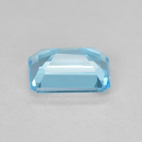Topázio Azul Suíço Natural 1.99ct, Corte Octógono / Esmeralda, VVS-VS