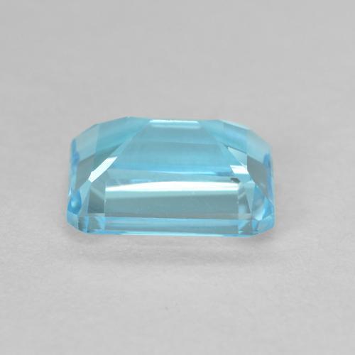 Topázio Azul claro Natural 2.15ct, Corte Octógono / Esmeralda, VVS-VS