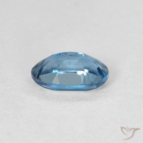 Topázio Londres Azul Natural 0.57ct, oval, VVS-VS