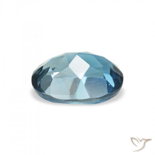 Topázio Londres Azul Natural 1.62ct, oval, VVS-VS