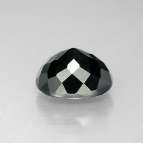Turmalina verde natural 3,44ct, corte oval, VVS-VS