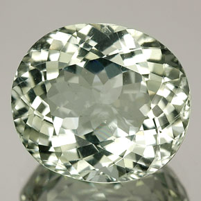 Turmalina verde natural 4,83ct, corte oval, VVS