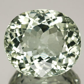 Turmalina verde natural 4,83ct, corte oval, VVS