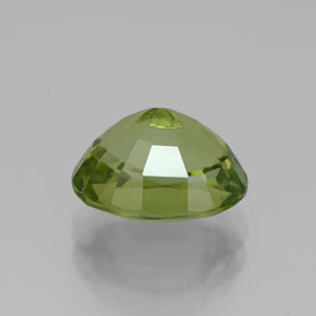 Turmalina verde natural 2,76ct, corte oval, VVS