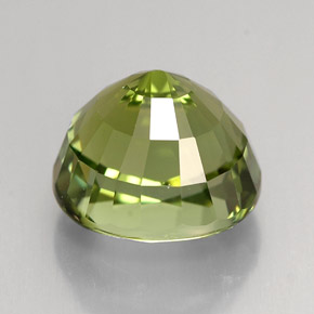 Turmalina verde natural 4,39ct, corte oval, VS