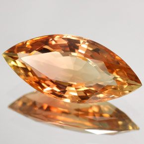Turmalina multicolorido natural 6,96ct, marquise, VVS