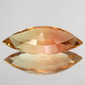 Turmalina multicolorido natural 6,96ct, marquise, VVS