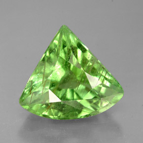 Turmalina verde natural 3,94ct, forma extravagante, SI