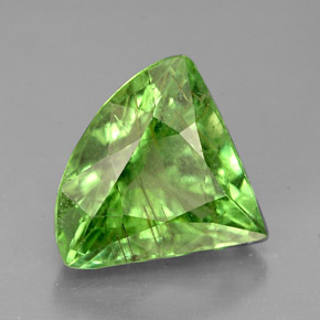 Turmalina verde natural 3,94ct, forma extravagante, SI