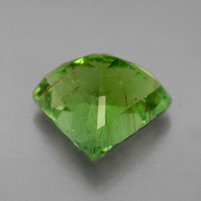 Turmalina verde natural 3,94ct, forma extravagante, SI