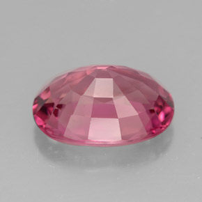 Turmalina rosa natural 4,32ct, corte oval, VVS-VS