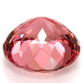 Turmalina rosa natural 1,70ct, corte redondo, VVS