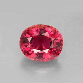 Turmalina  natural 5,07ct, corte oval, VVS-VS
