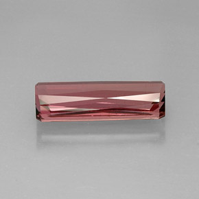 Turmalina rosa natural 11,68ct, corte esmeralda, VVS
